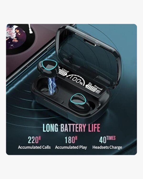 M10 TWS Wireless Bluetooth Earbuds - Image 2
