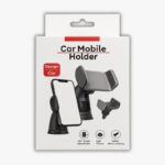Universal Car Mobile Holder | 360° Adjustable Phone Stand for Dashboard, Windshield & Air Vent | Strong Grip & Anti-Slip Clamp for All Smartphones