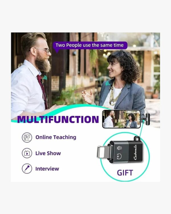 K9 Wireless Microphone for Type-C Smartphones & Devices - Image 8